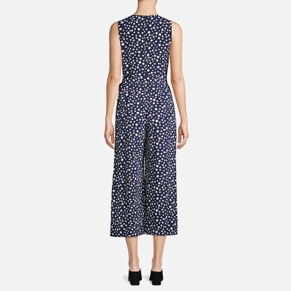 Karl Lagerfeld Paris | Polka Dot Wide-Leg Jumpsuit | NWT - Picture 2 of 4